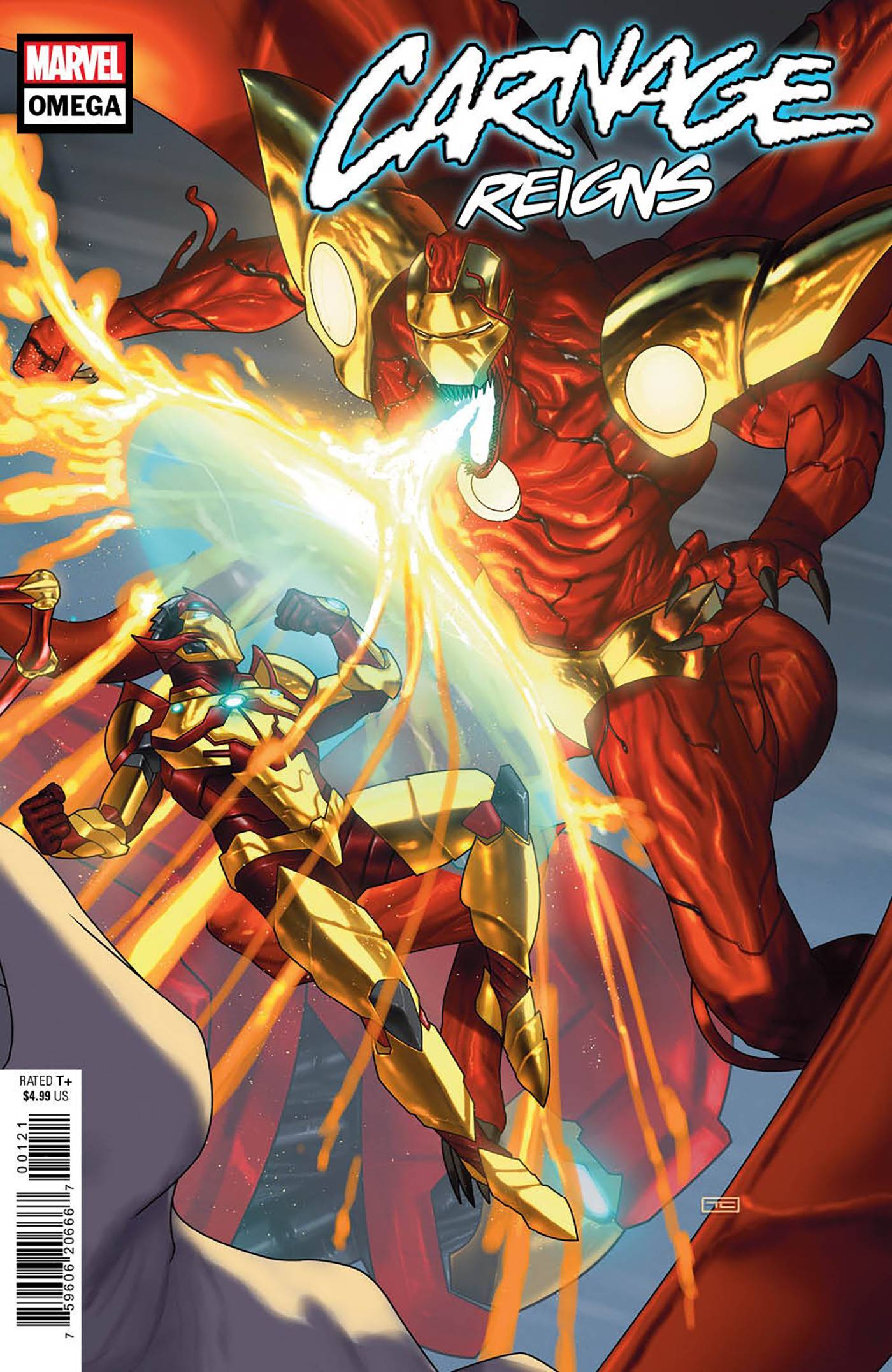 Carnage Reigns: Omega #1B Clarke Variant