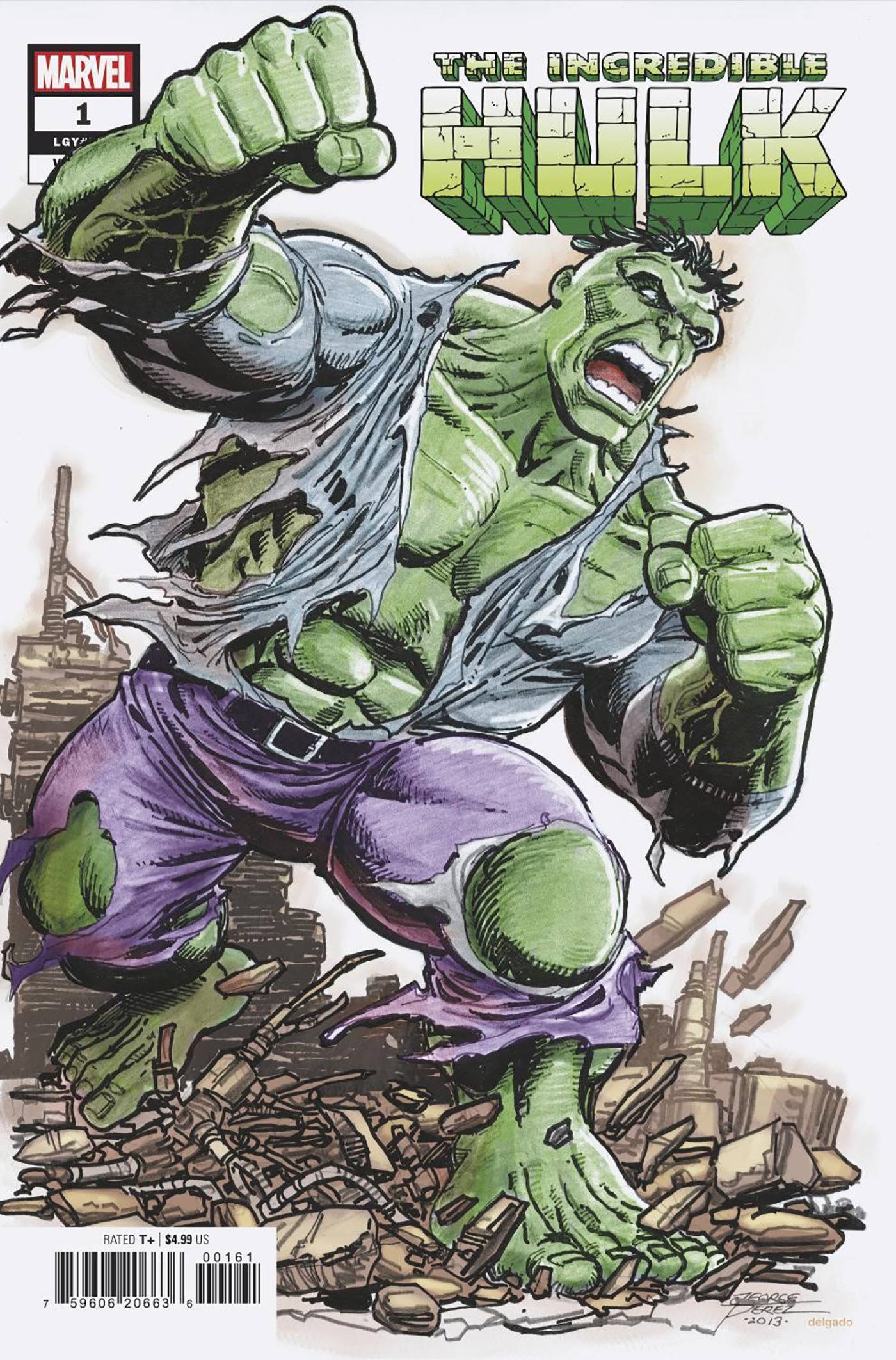 Incredible Hulk #1F Perez Variant