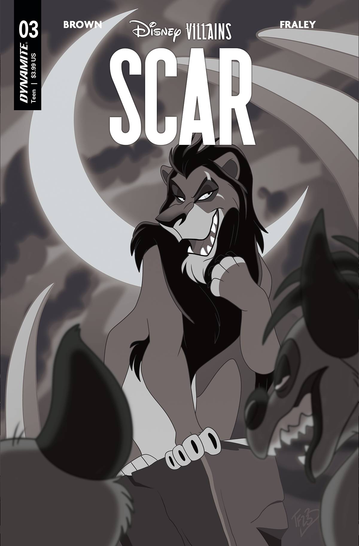 Disney Villains: Scar #3G 1:10 Forstner Incentive Variant