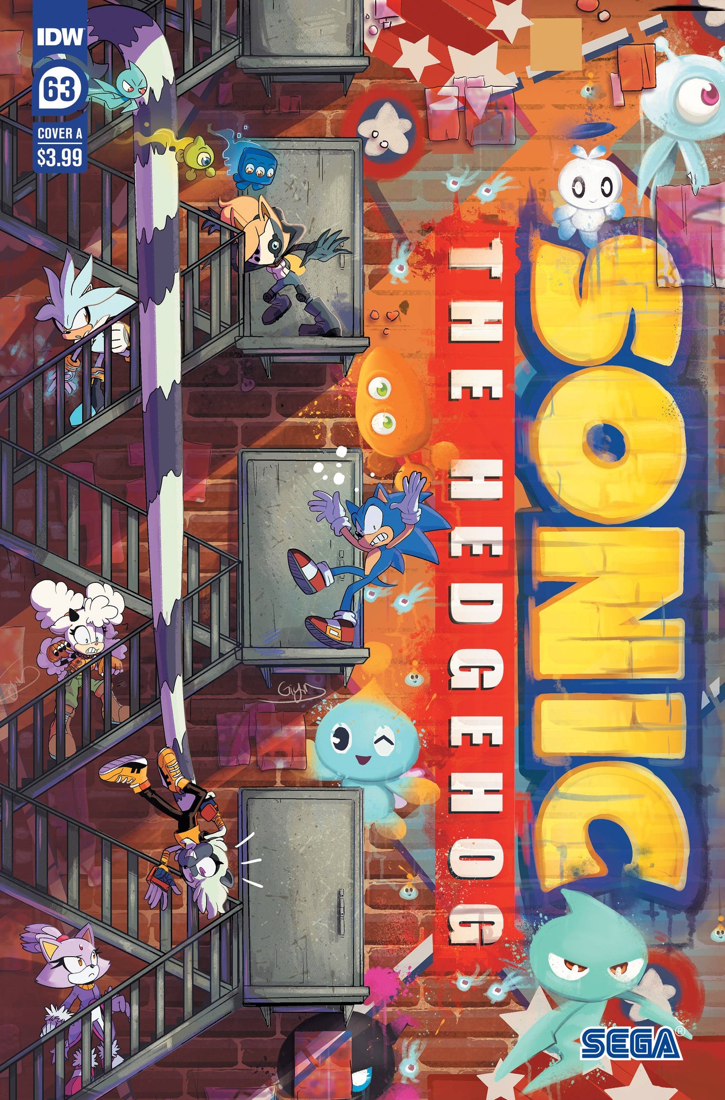SONIC THE HEDGEHOG #63A