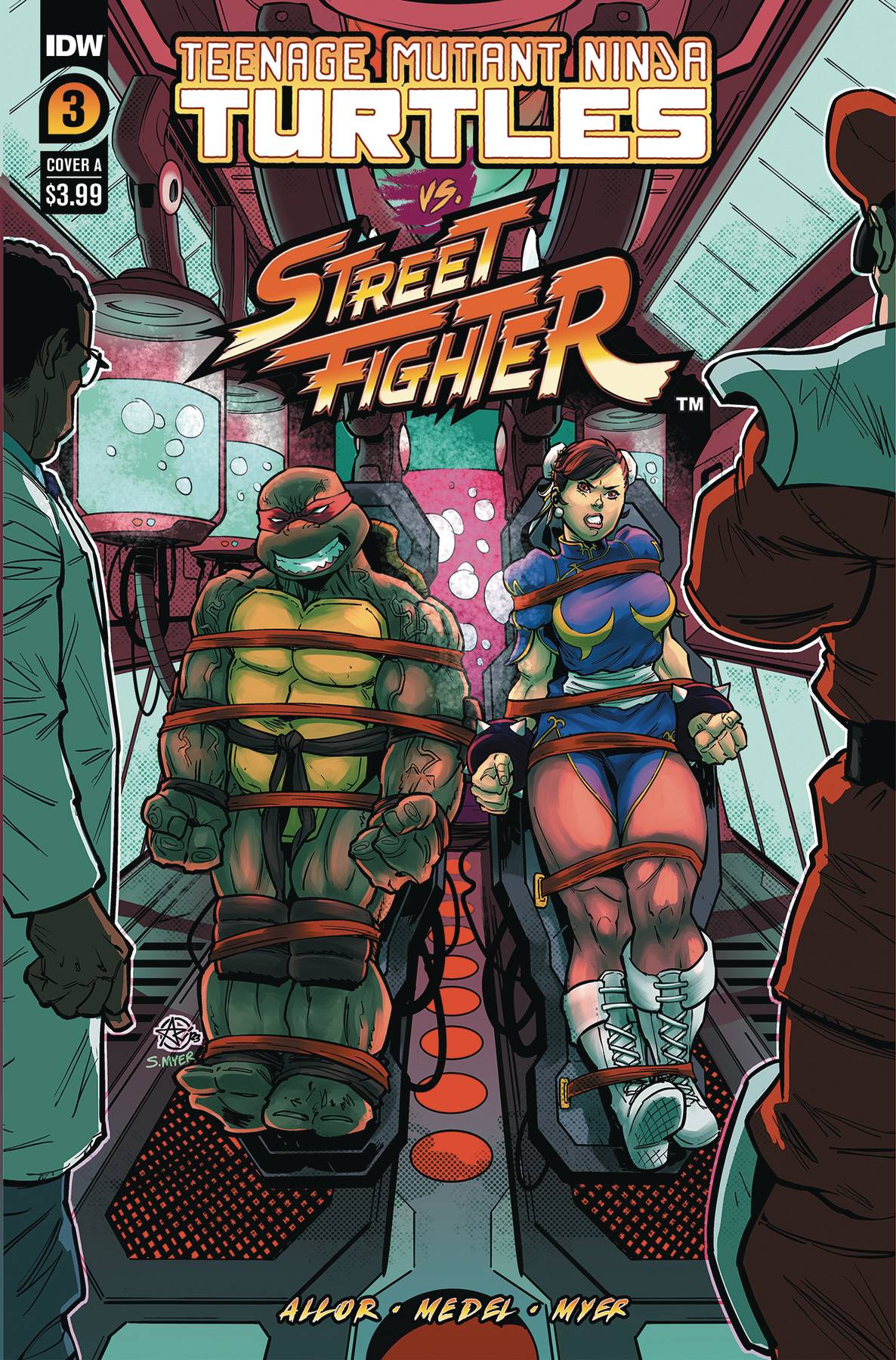 TMNT VS STREET FIGHTER #3A (OF 5)