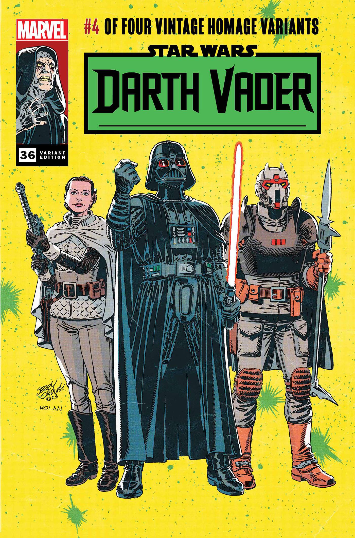 STAR WARS DARTH VADER #36D ORDWAY VARIANT