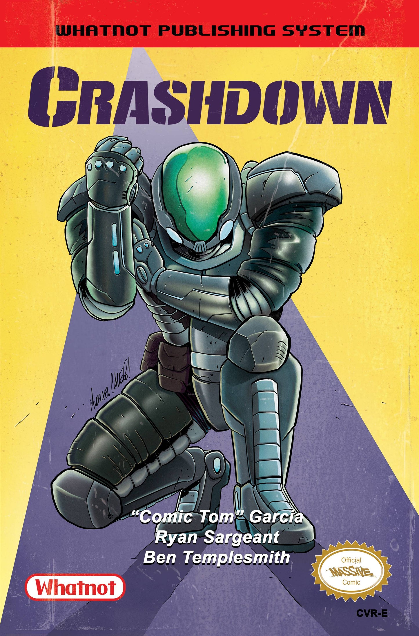 CRASHDOWN #1E (OF 4) CALERO VIDEO GAME HOMAGE (MR)