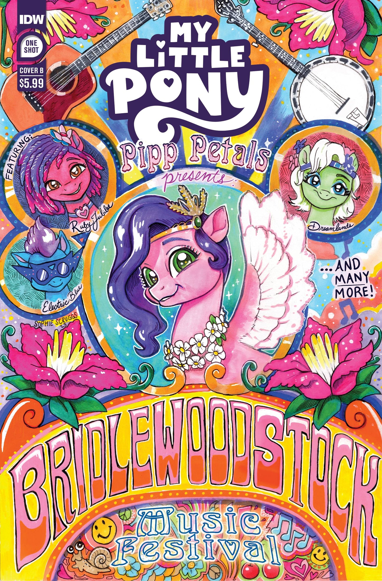 My Little Pony: Bridlewoodstock #1B Scruggs Variant