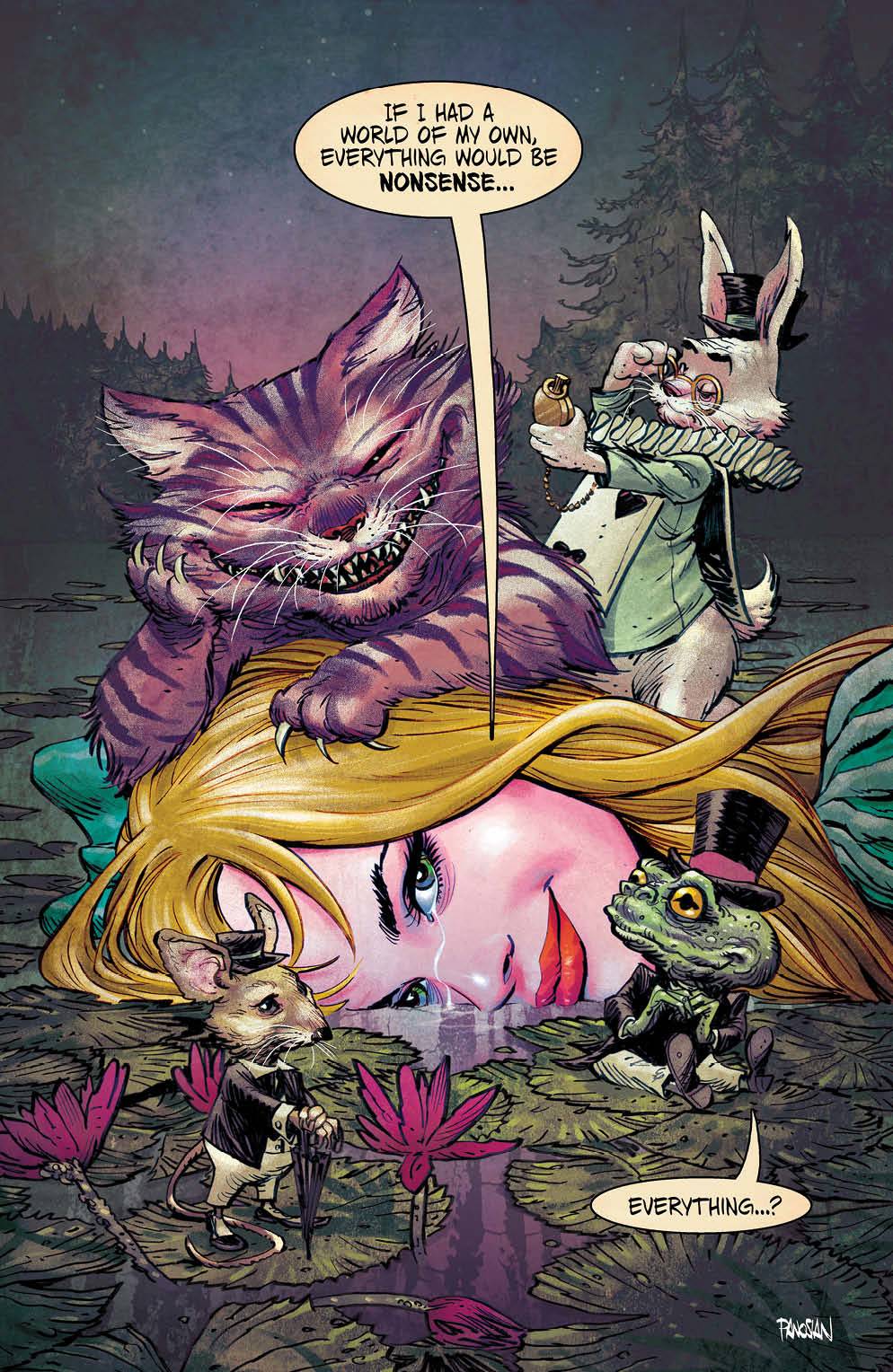 ALICE NEVER AFTER #1 (OF 5) PANOSIAN 1 PER STORE VARIANT (MR)