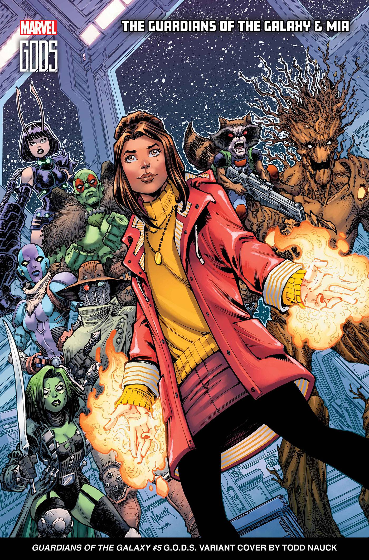 GUARDIANS OF THE GALAXY #5C NAUCK VARIANT