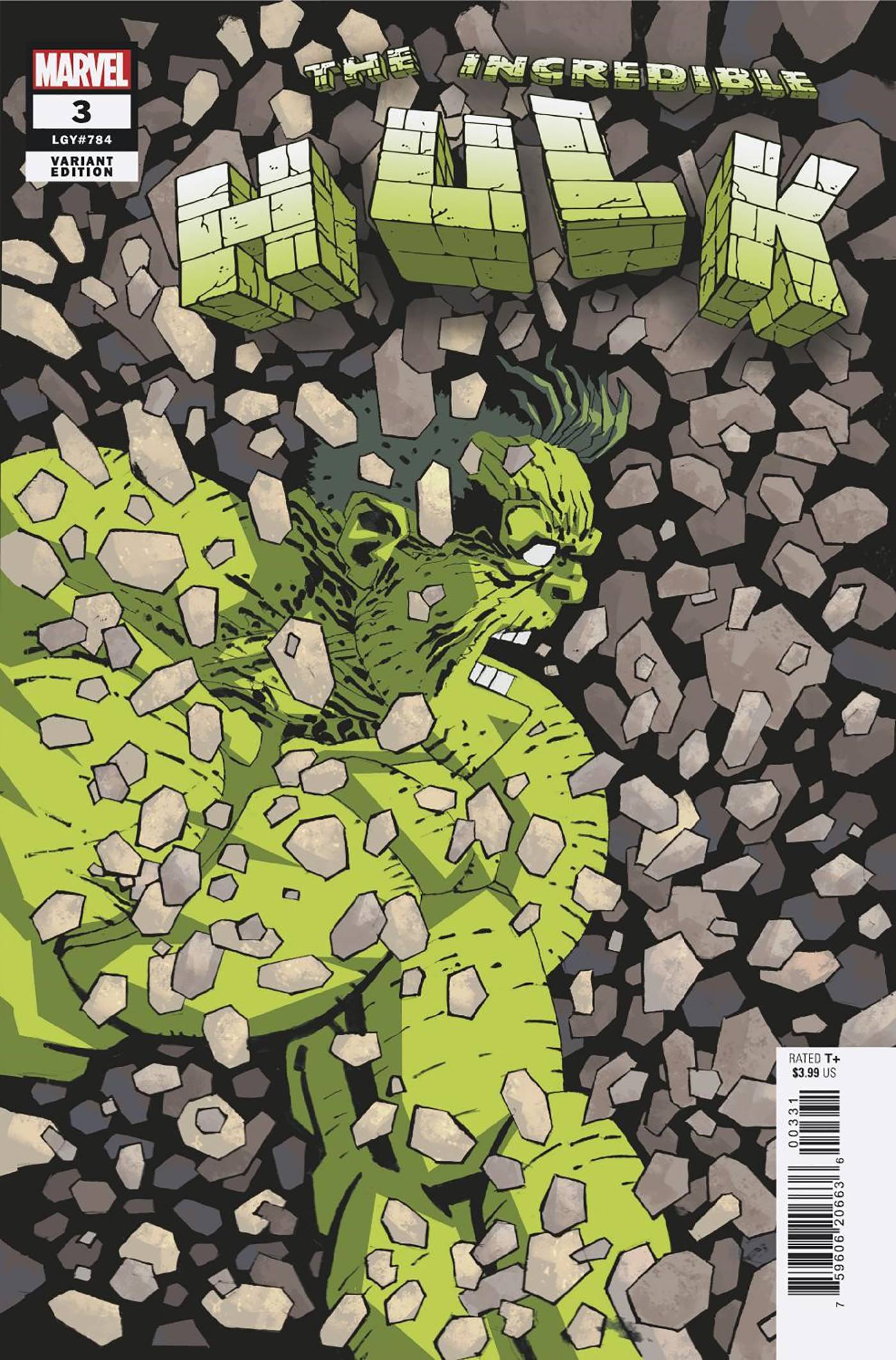 INCREDIBLE HULK #3C MILLER VARIANT