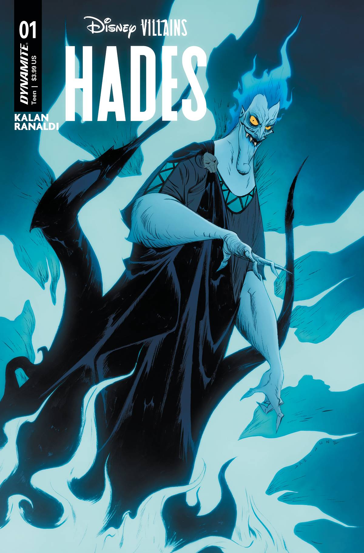 DISNEY VILLAINS HADES #1B LEE VARIANT