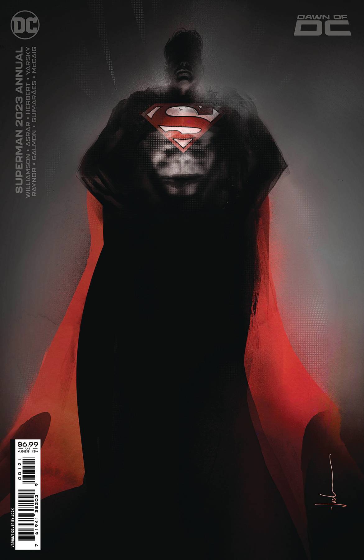 SUPERMAN 2023 ANNUAL #1B (ONE SHOT) JOCK VARIANT