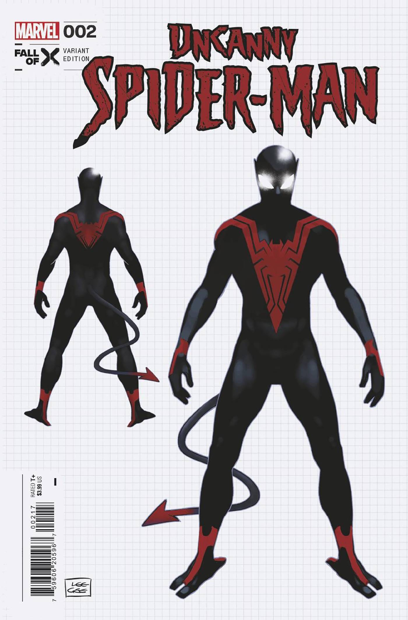 UNCANNY SPIDER-MAN #2Q 1:10 GARBETT DESIGN VARIANT