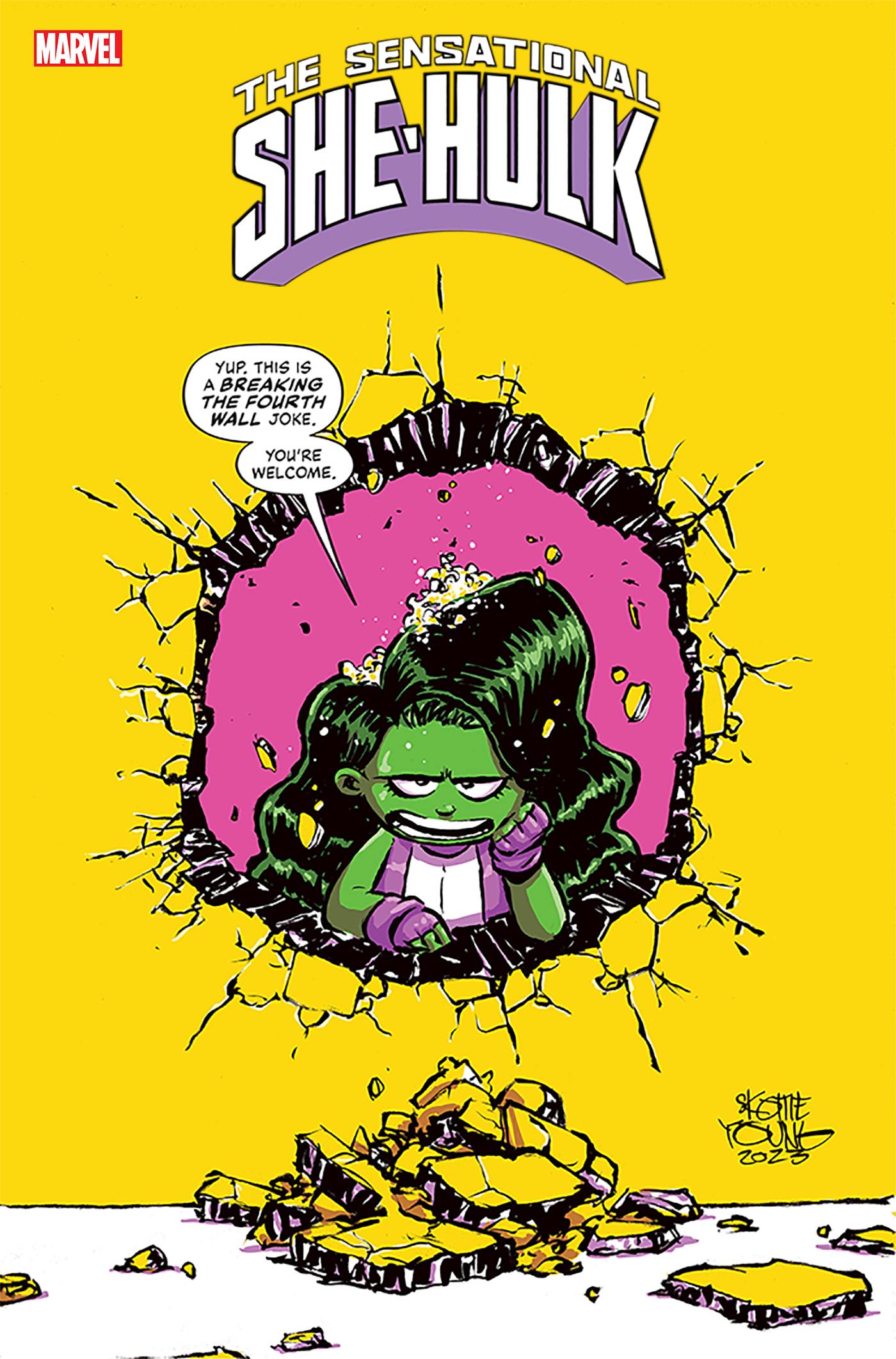 SENSATIONAL SHE-HULK #1C YOUNG VARIANT