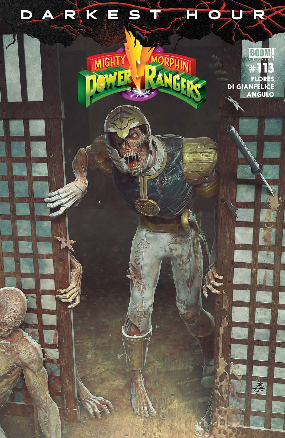 MIGHTY MORPHIN POWER RANGERS #113B BARENDS DARK GRID VARIANT