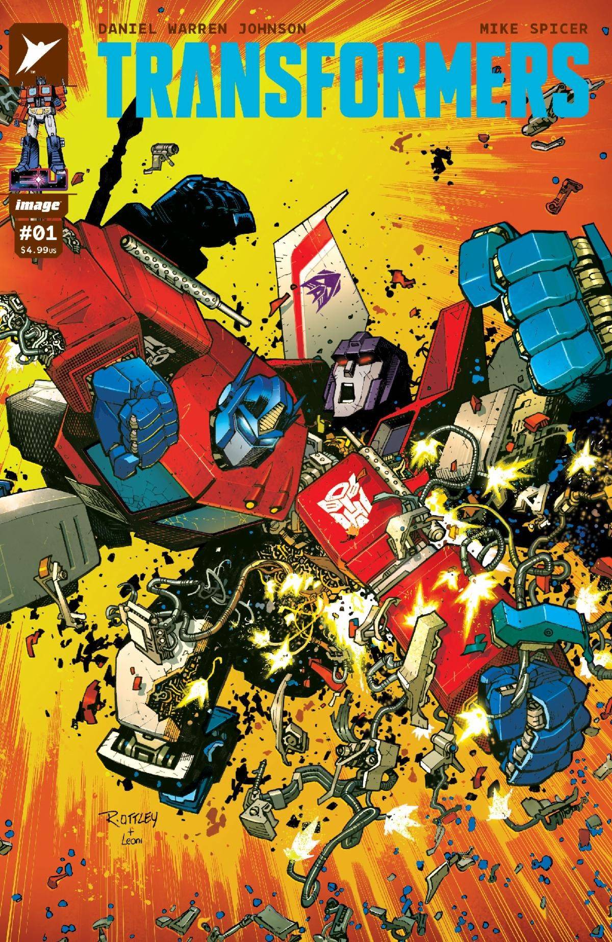 TRANSFORMERS #1D OTTLEY VARIANT