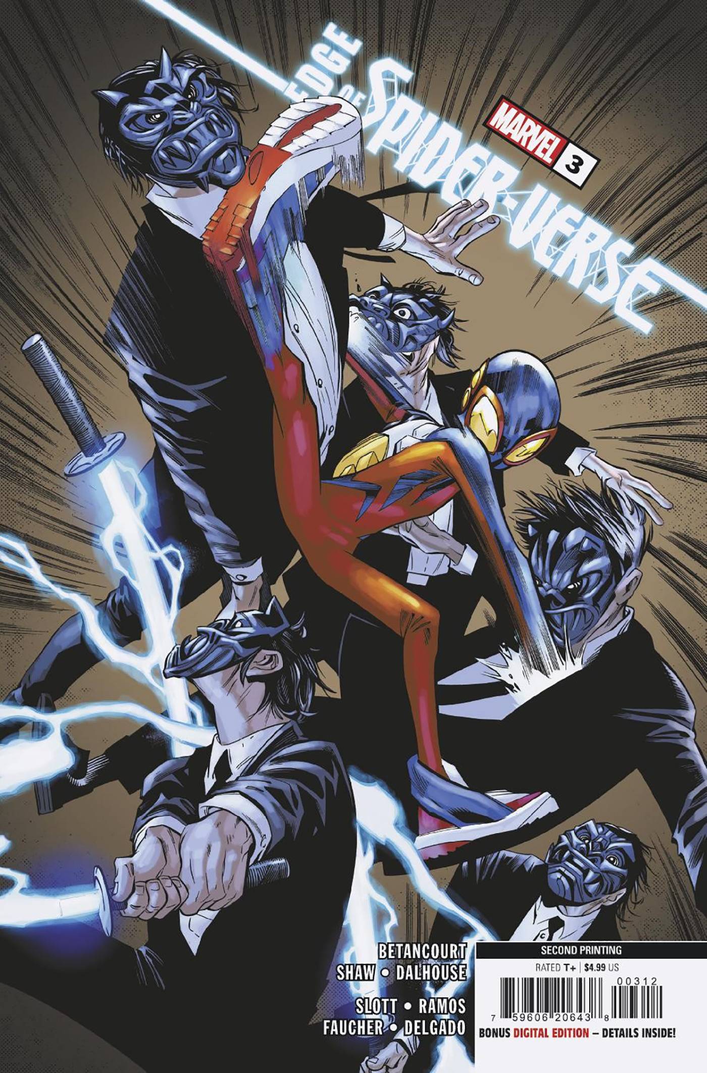 EDGE OF SPIDER-VERSE #3 (OF 4) 2ND PRINTING
