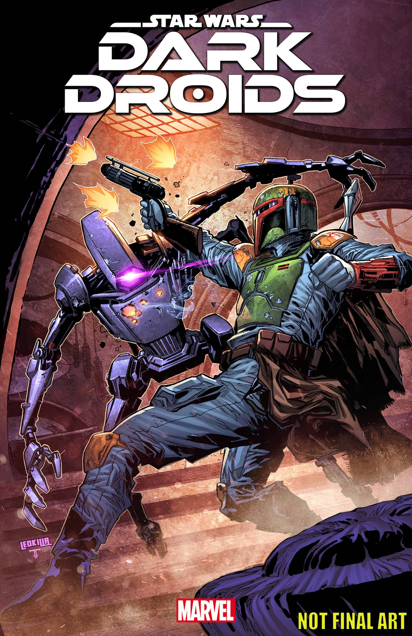 STAR WARS DARK DROIDS #1 2ND PRINTING