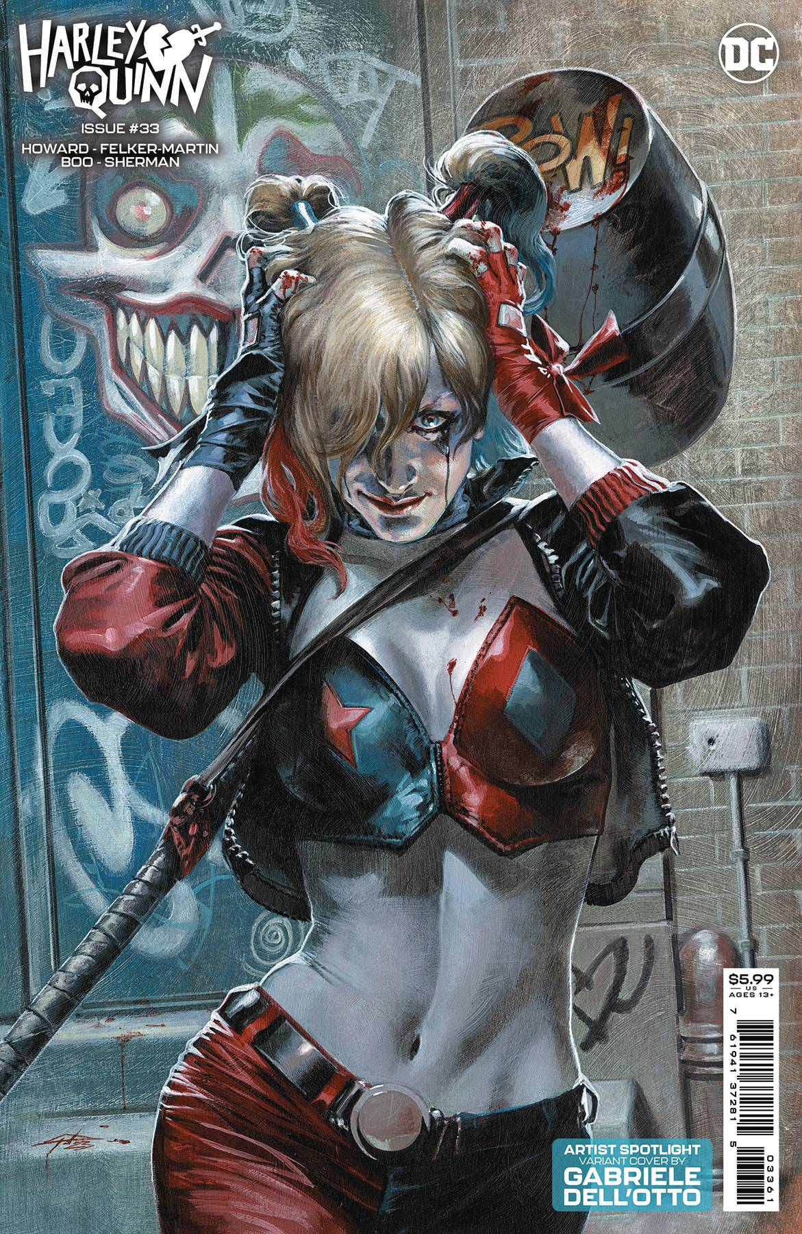 HARLEY QUINN #33C DELL OTTO VARIANT