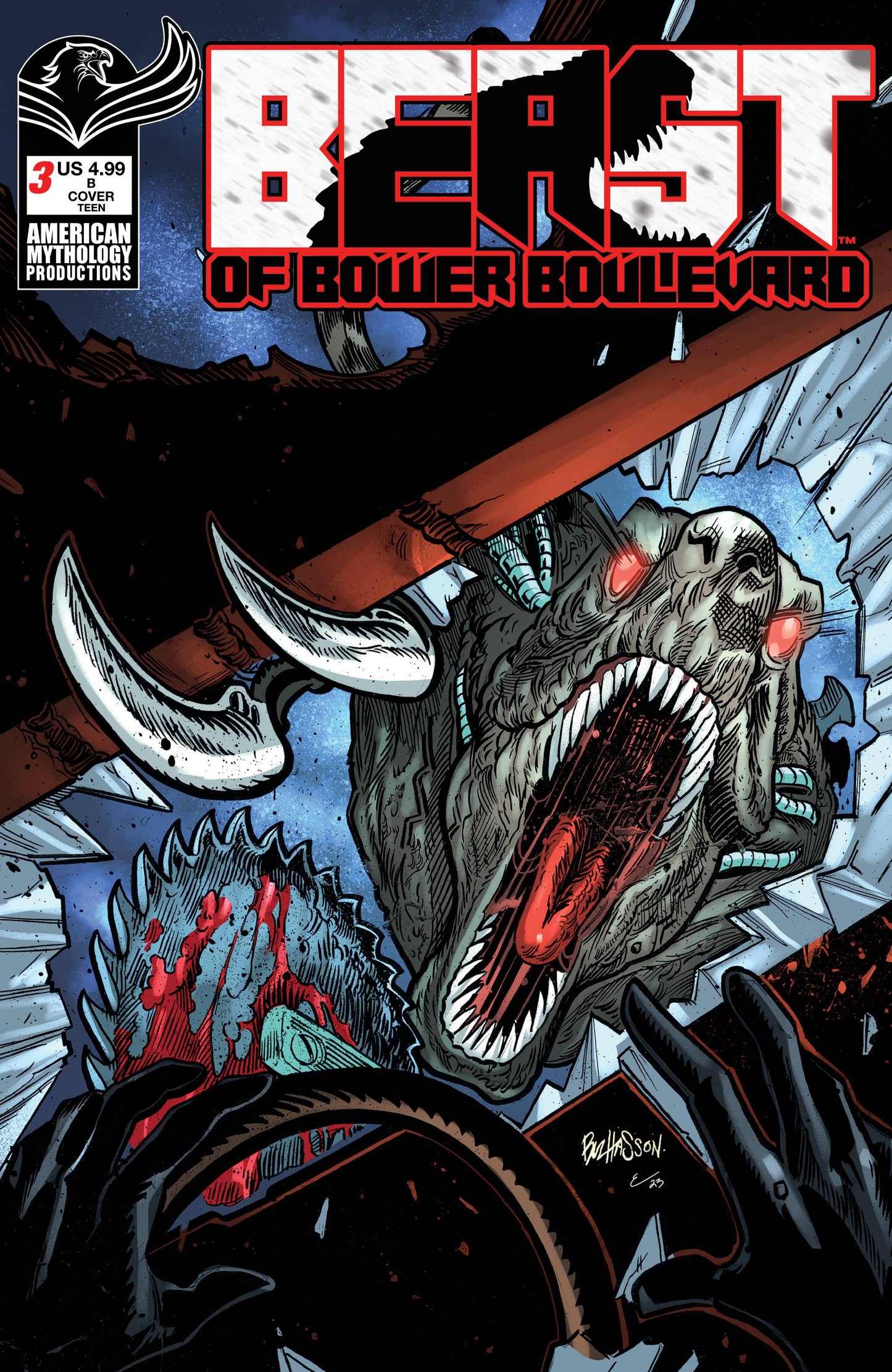 BEAST OF BOWER BOULEVARD #3 HASSON VAR