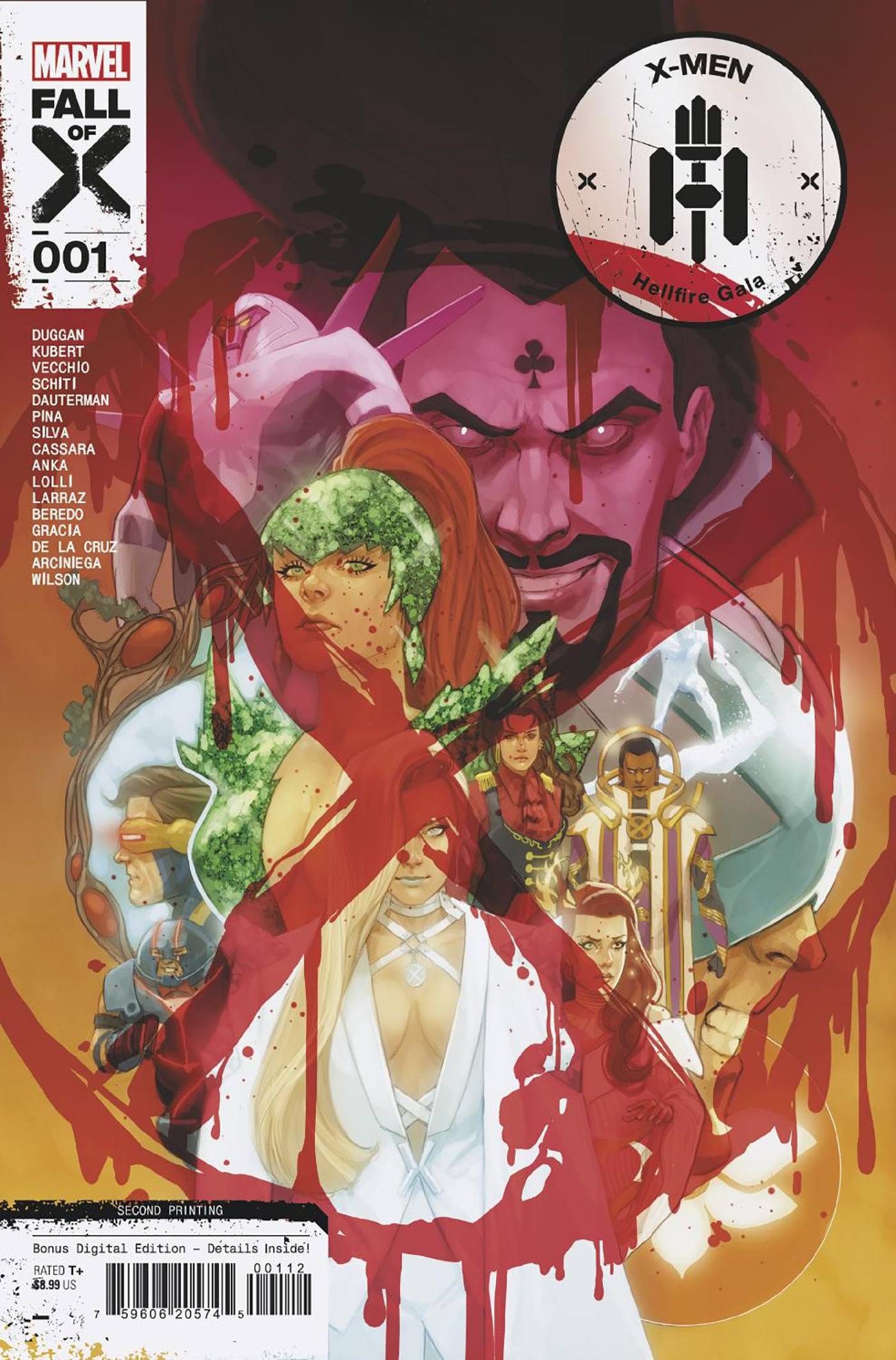 X-MEN HELLFIRE GALA 2023 #1 2ND PRINTING