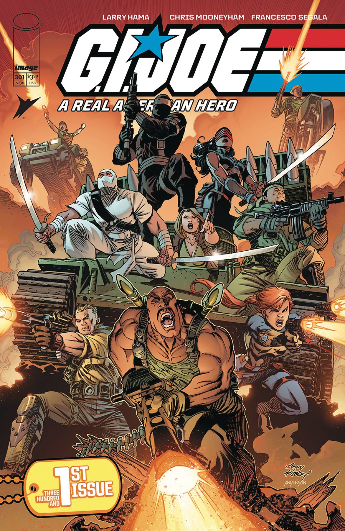 GI JOE A REAL AMERICAN HERO #301A
