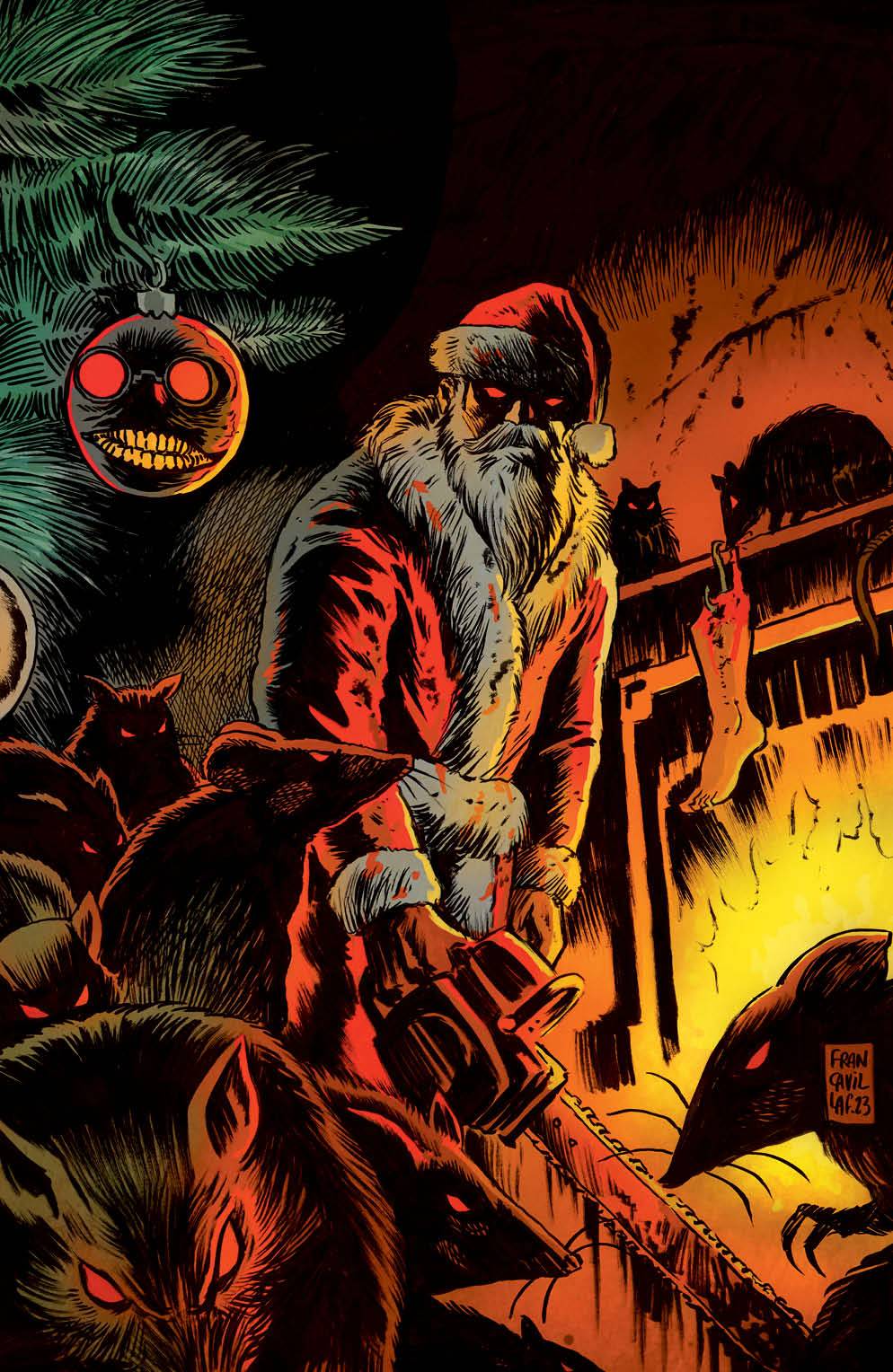 STUFF OF NIGHTMARES SLAY RIDE #1D GLOW IN THE DARK FRANCAVILLA VARIANT