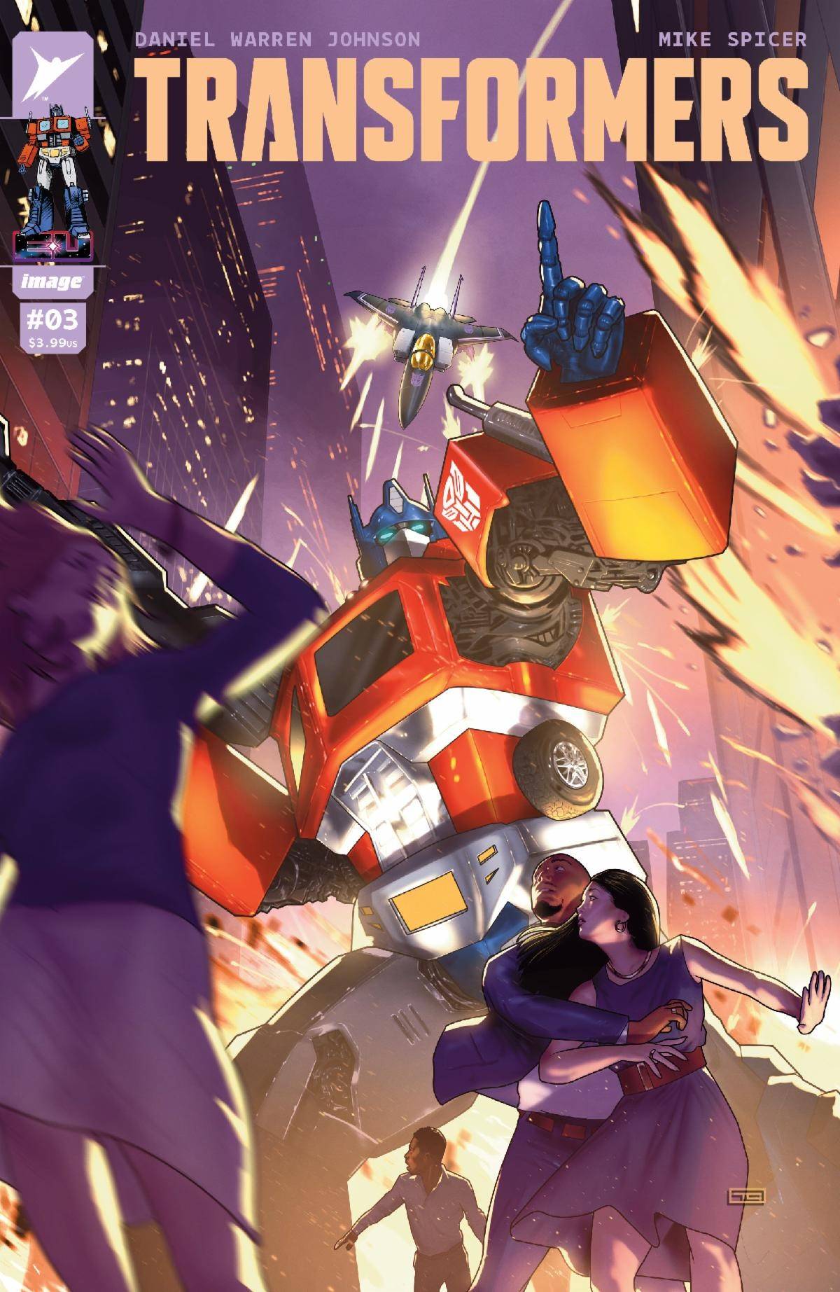 TRANSFORMERS #3B CLARKE VARIANT
