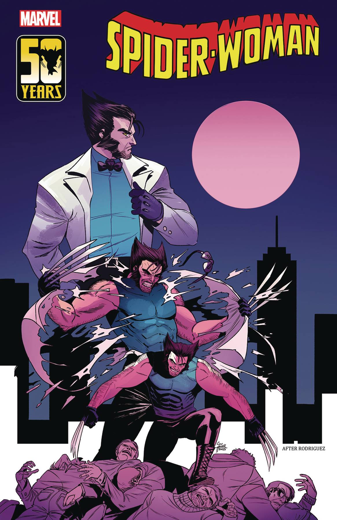 SPIDER-WOMAN #3B HOWELL WOLVERINE WOLVERINE WOLVERINE VAR