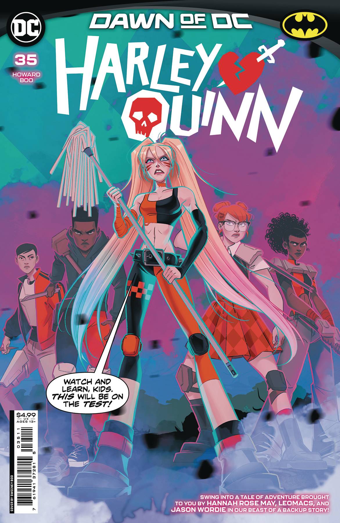 HARLEY QUINN #35 CVR A SWEENEY BOO