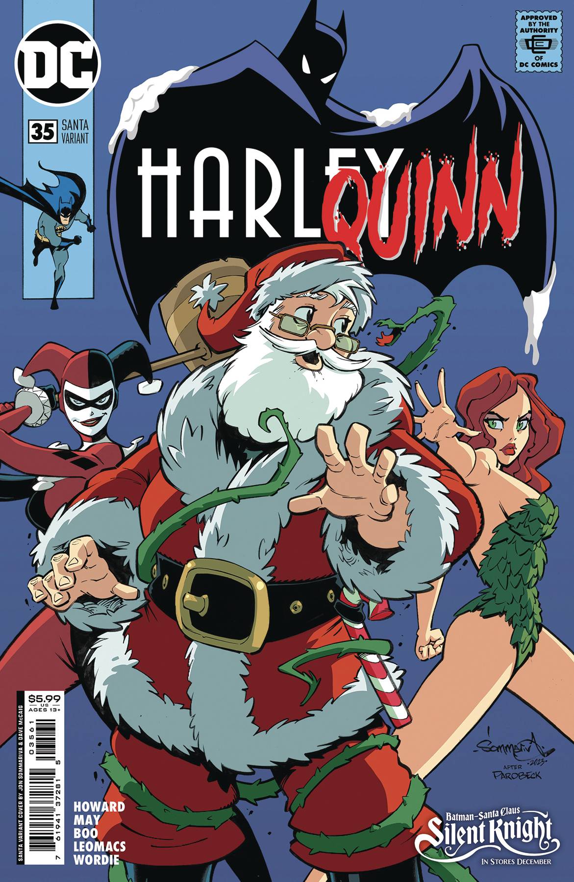 HARLEY QUINN #35C SOMMARIVA SANTA VAR