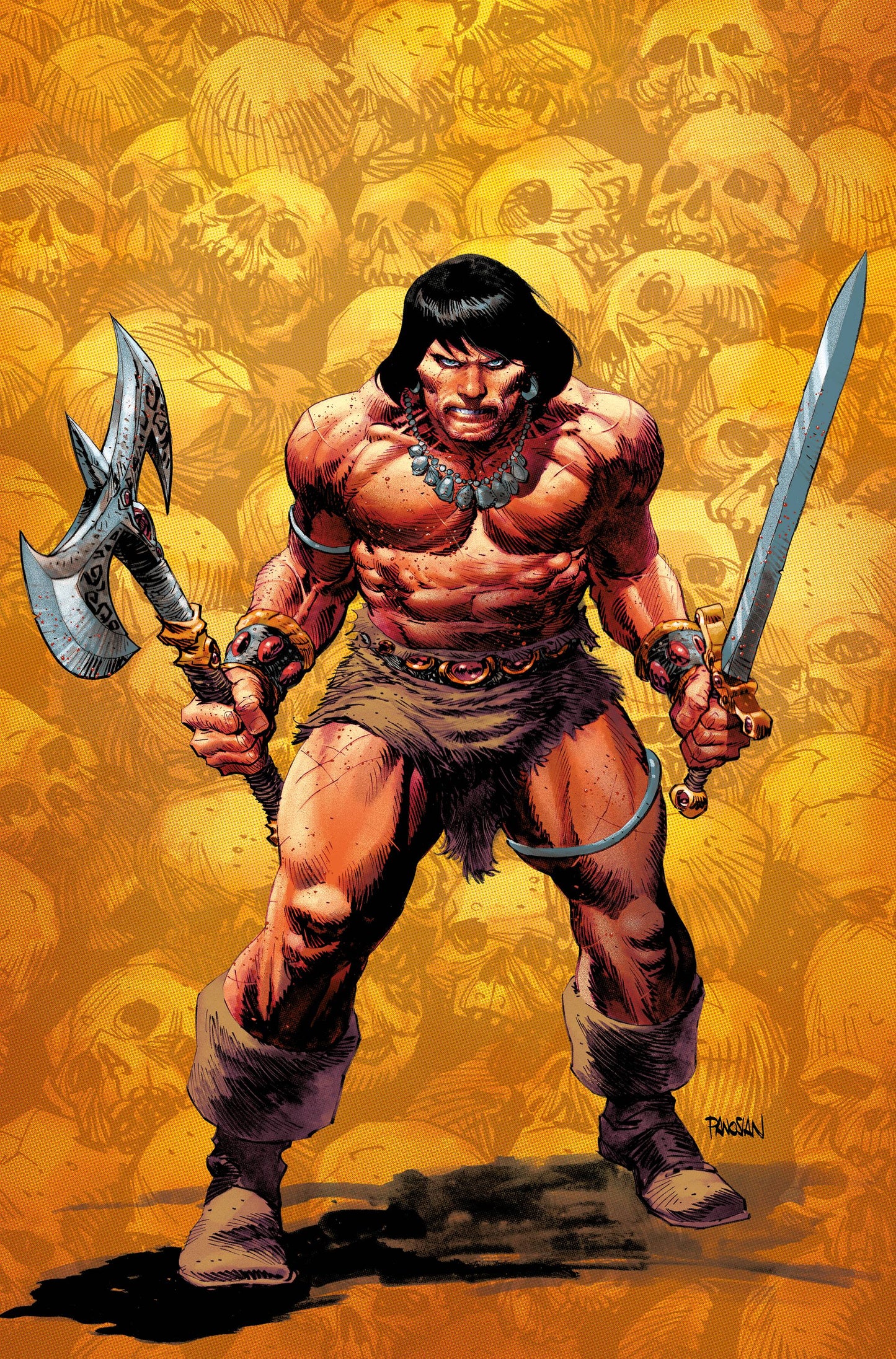 CONAN BARBARIAN #1 4TH PRINTING PANOSIAN NYCC CONVENTION EXC (MR)