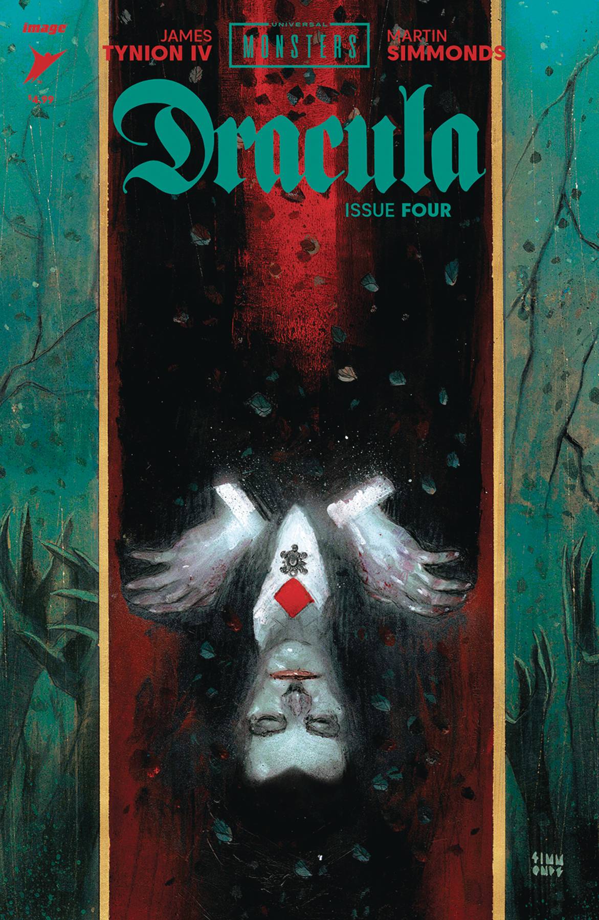 UNIVERSAL MONSTERS DRACULA #4 (OF 4) CVR A MARTIN SIMMONDS