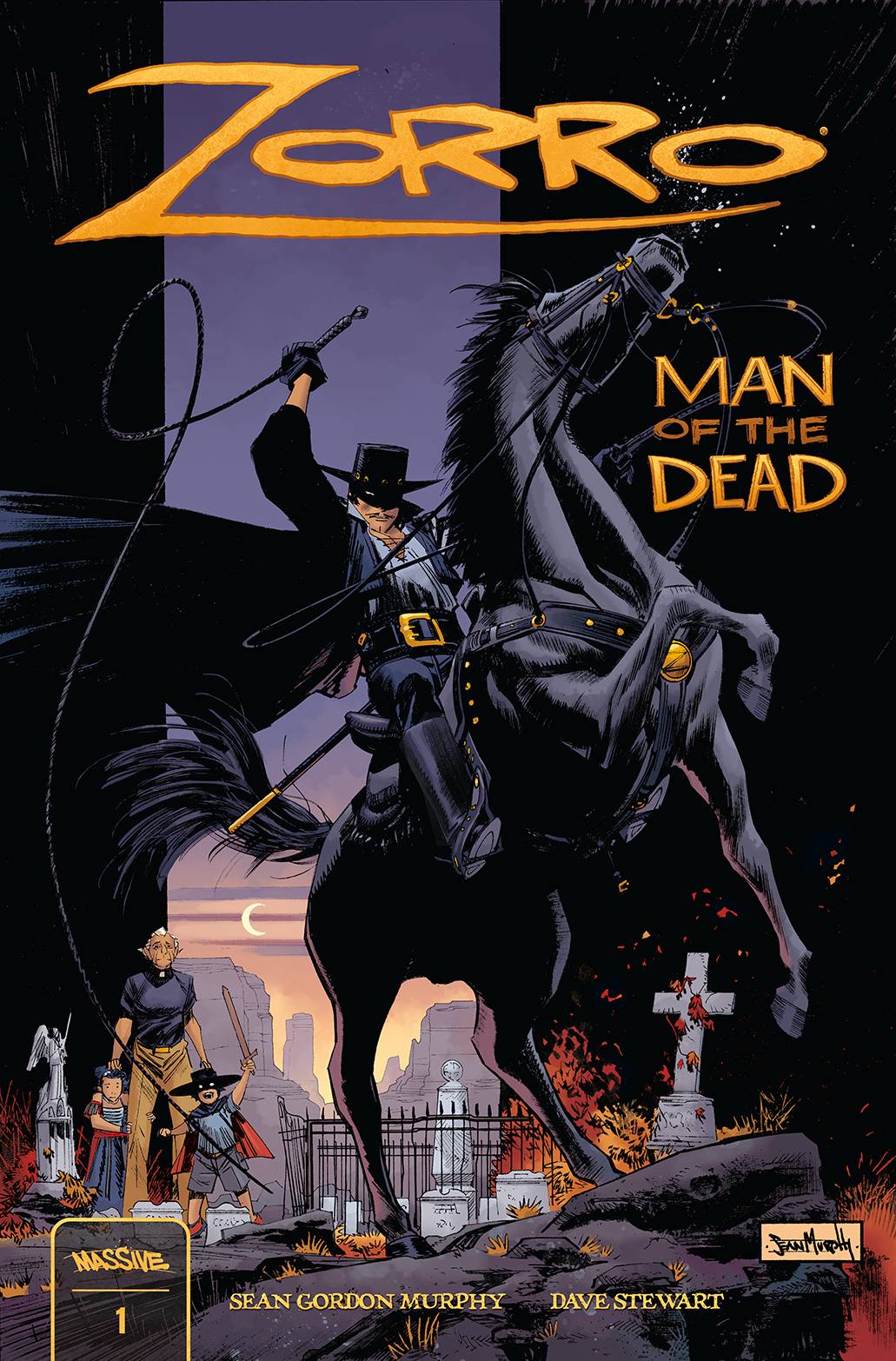 ZORRO MAN OF THE DEAD #1A (OF 4) (MR)