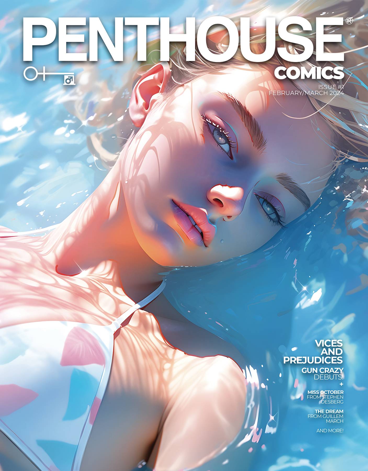 PENTHOUSE COMICS #1J STIMOGRAPH VAR (MR)