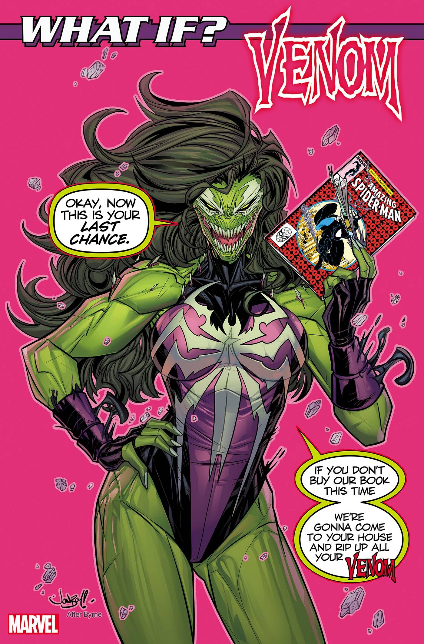 WHAT IF VENOM #1D MEYERS VAR