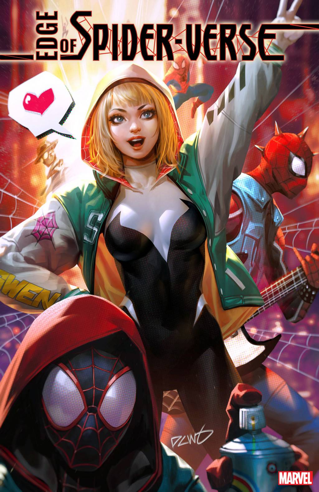 EDGE OF SPIDER-VERSE #1D DERRICK CHEW SPIDER-GWEN VAR