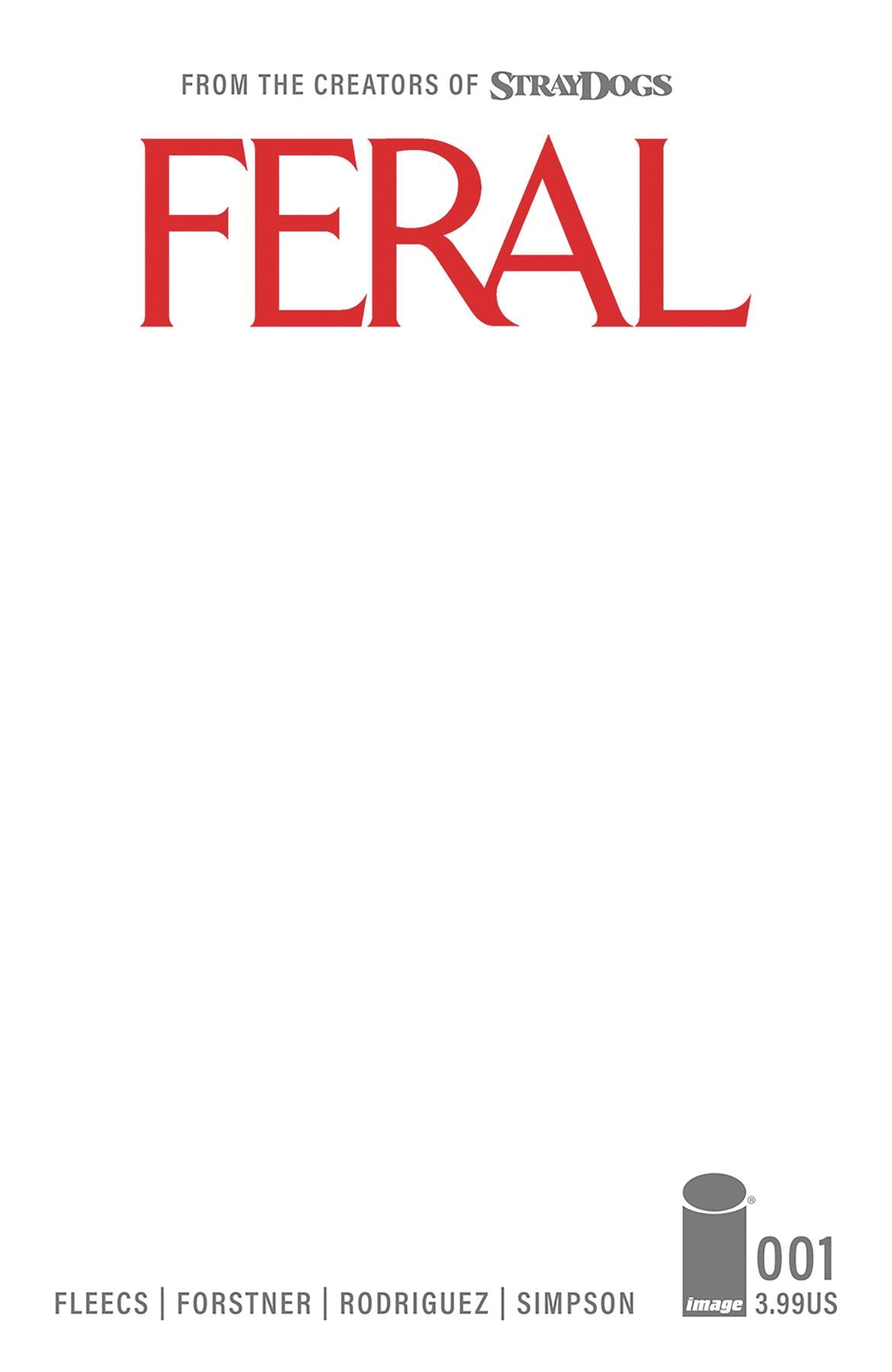 FERAL #1C BLANK SKETCH VAR