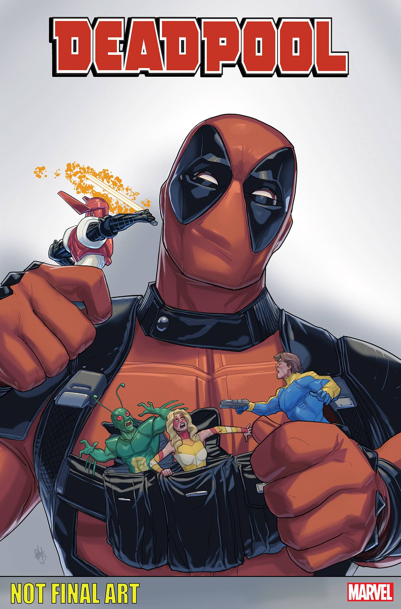 DEADPOOL #1I WOODS MICRONAUTS VAR