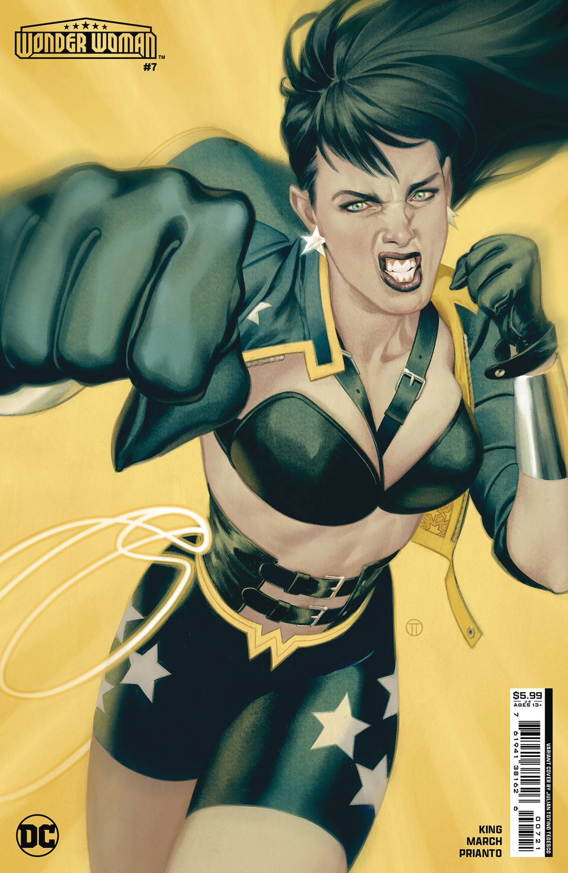 WONDER WOMAN #7B TEDESCO VAR