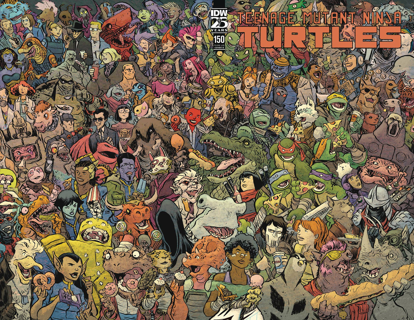 TMNT ONGOING #150D LONERGAN VAR