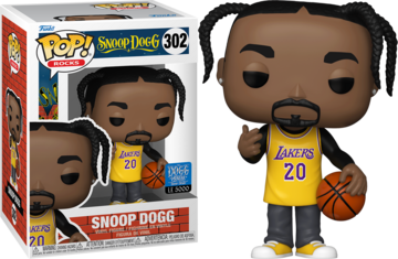 Rocks Funko Pop! Snoop Dog Lakers Yellow Jersey #302