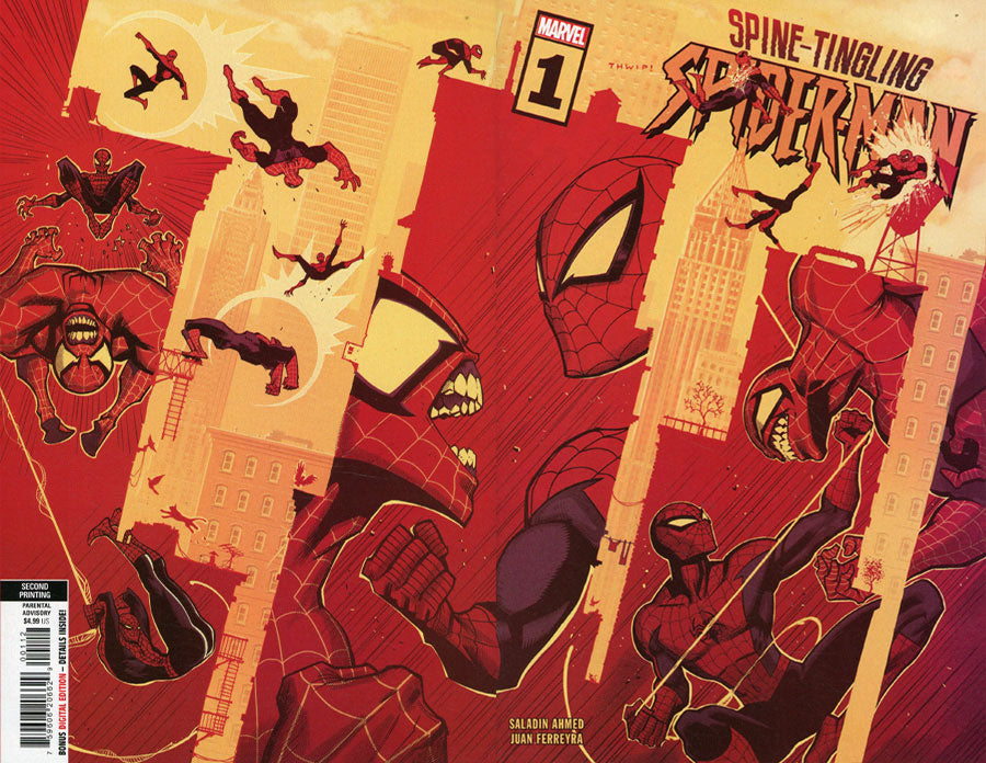 SPINE-TINGLING SPIDER-MAN #1 2ND PRINTING