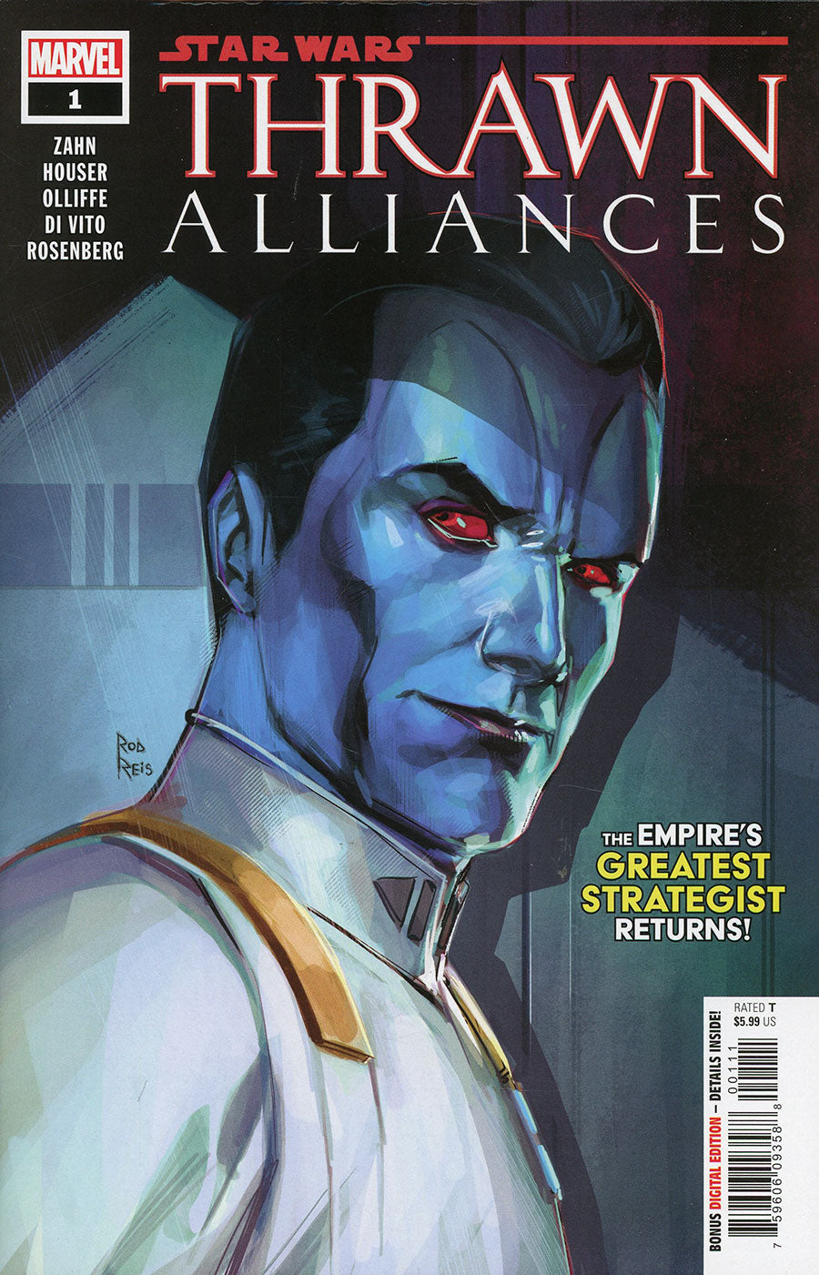 STAR WARS THRAWN ALLIANCES #1A