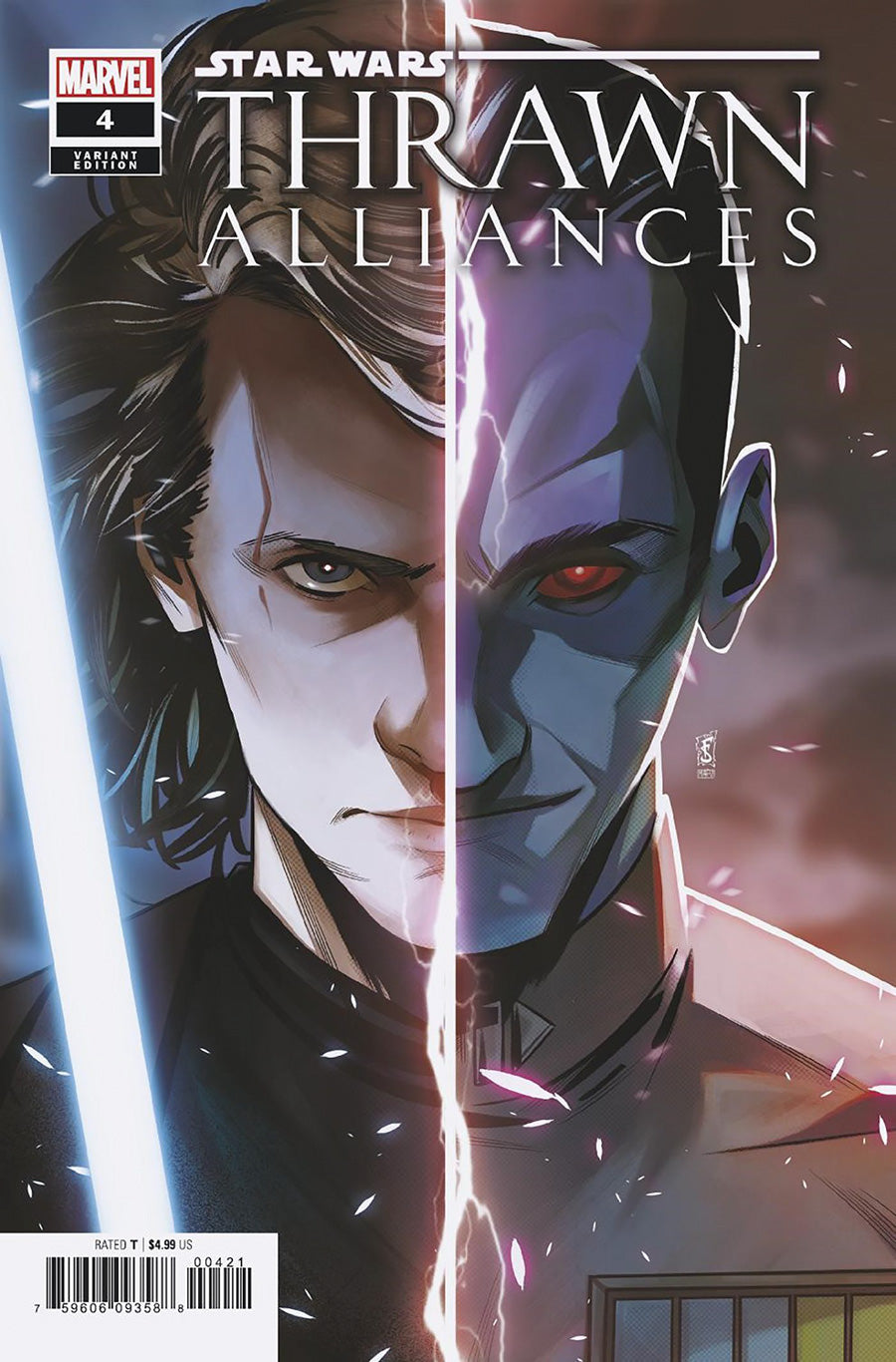 STAR WARS THRAWN ALLIANCES #4B FEDERICO SABBATINI VAR