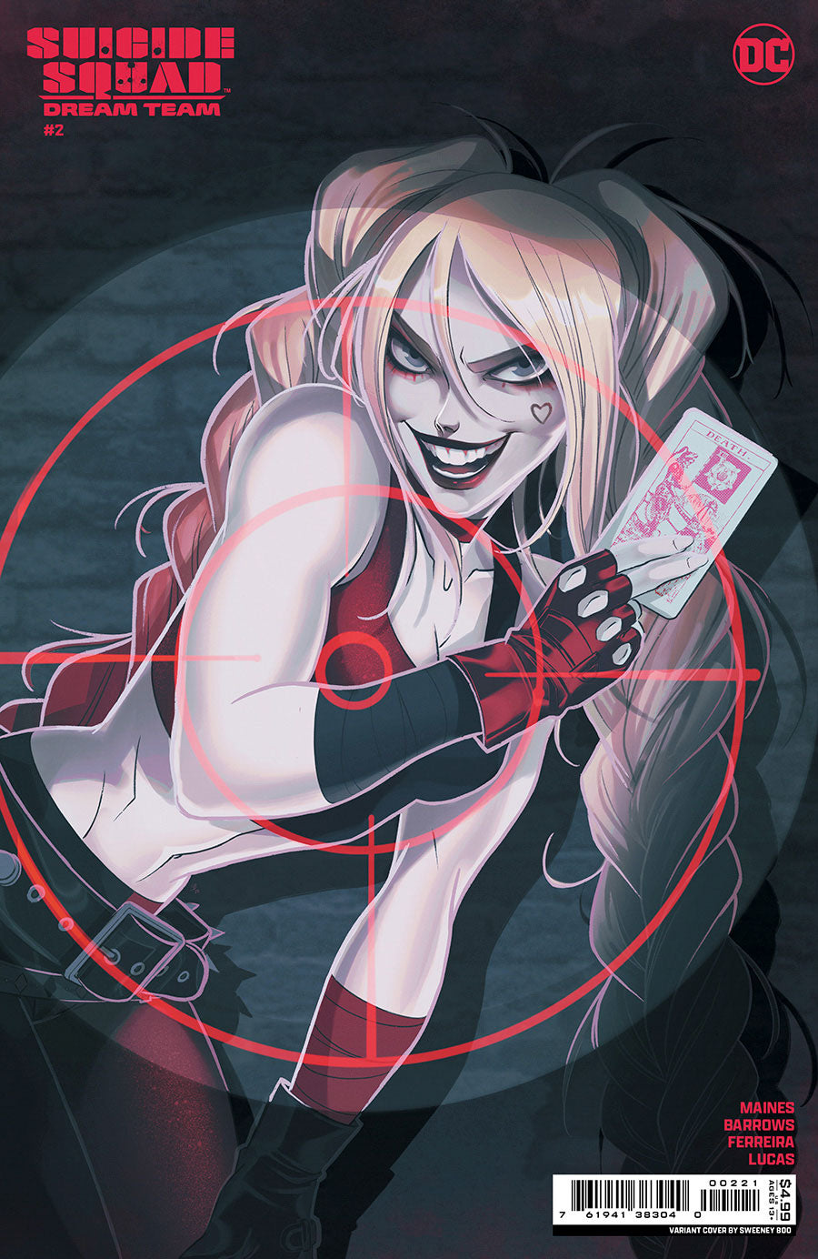 SUICIDE SQUAD DREAM TEAM #2B (OF 4) SWEENEY BOO VAR