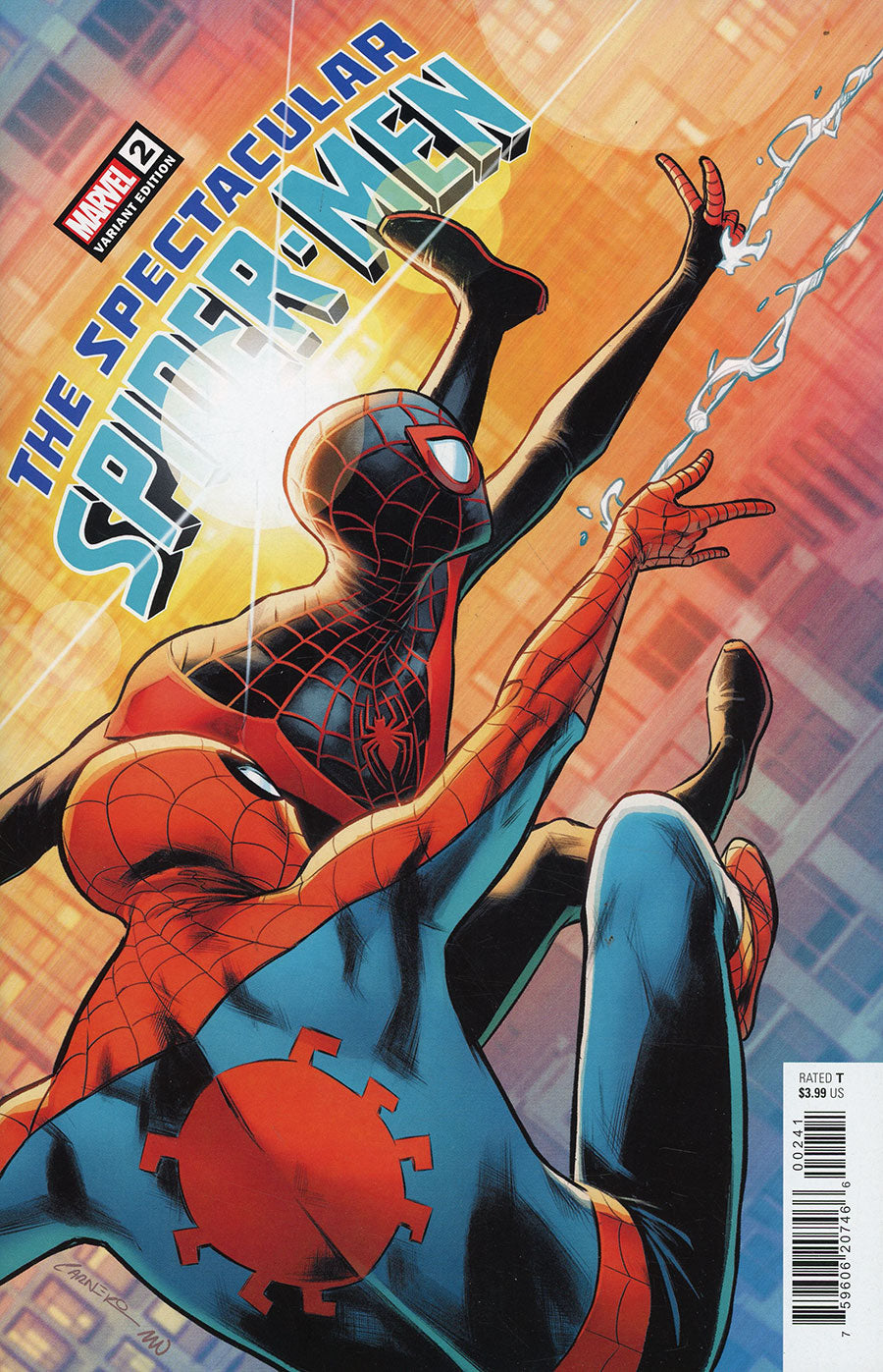 SPECTACULAR SPIDER-MEN #2D CARNERO VAR