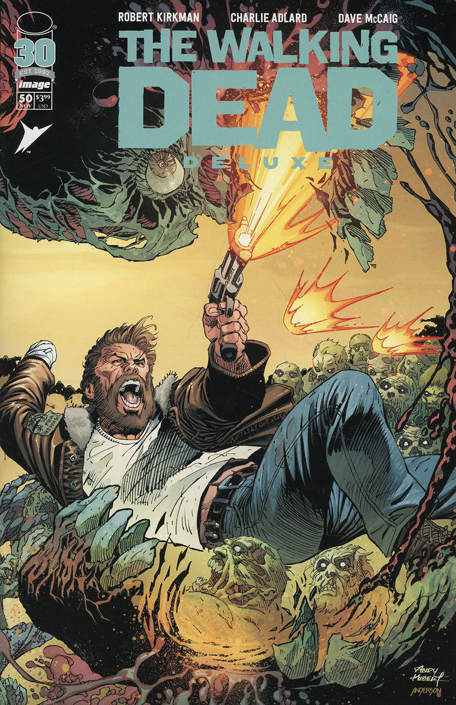 The Walking Dead Deluxe #50G Kubert Variant
