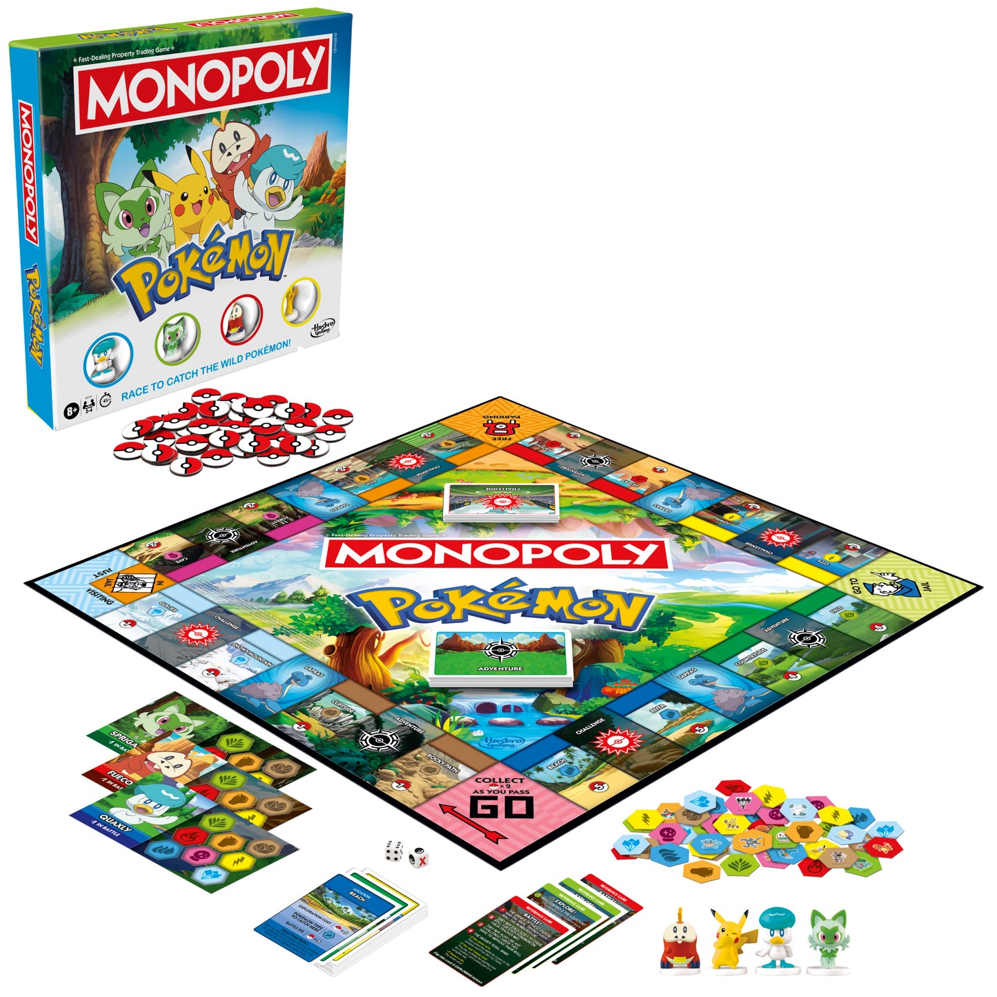 Hasbro: Monopoly Pokémon Edition Board Game
