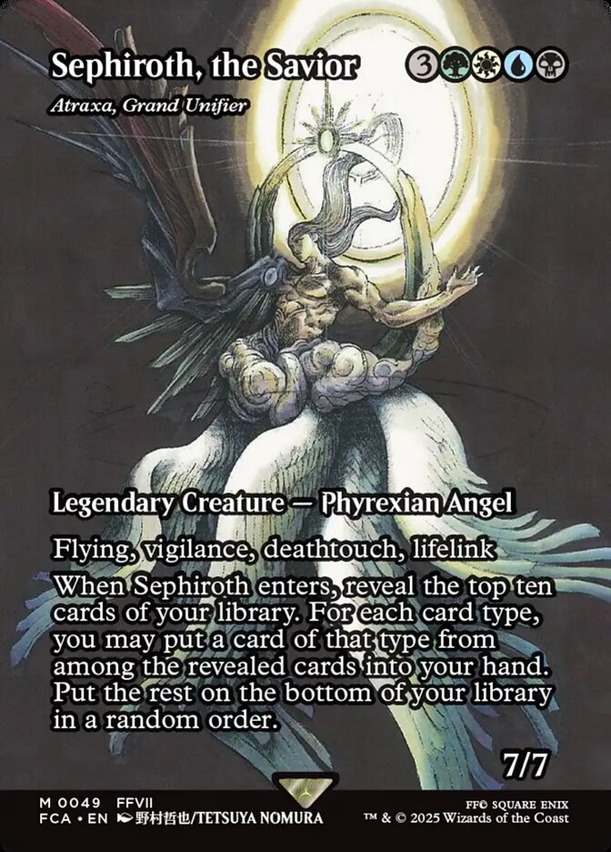 Sephiroth, the Savior - Atraxa, Grand Unifier - Showcase