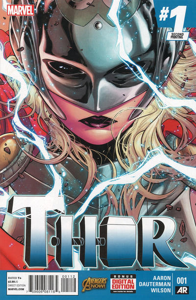 Thor #1 2nd Print CGC Graded 9.6