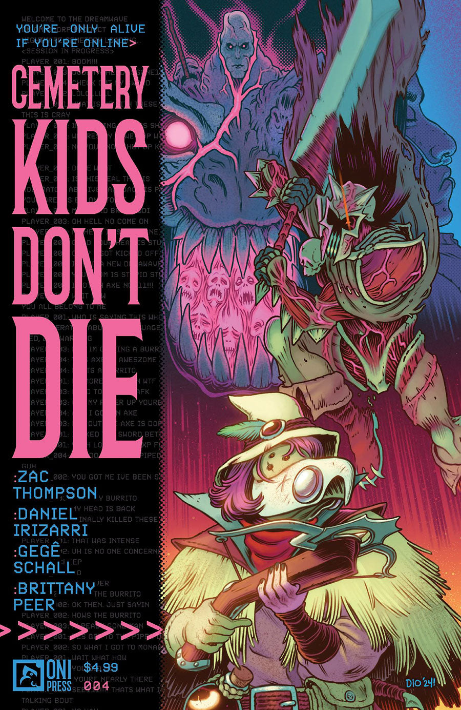 CEMETERY KIDS DONT DIE #4A (OF 4) (MR)