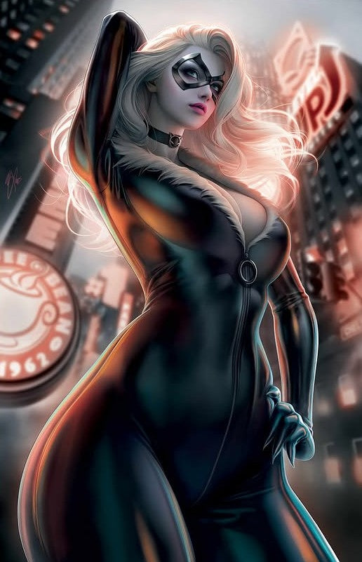 Black Cat #1 Louw 2025 NYCC KRS Virgin Variant (Ltd 800)